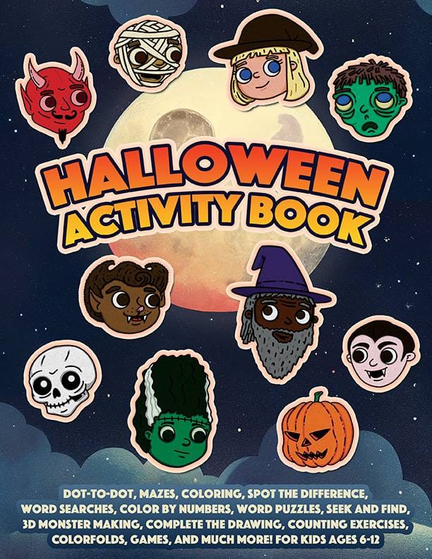Halloween Activity Book